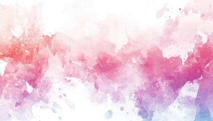 Abstract watercolor splashes