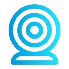 icon webcam with style gradient