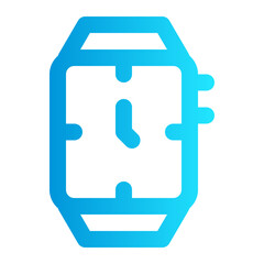 icon smartwatch with style gradient