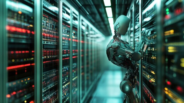 Accelerated computing uses parallel processing to speed up tasks in demanding fields like artificial intelligence and data analysis. This image shows how it works. illustration