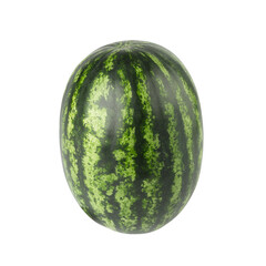 Watermelon, cutout, full depth of field.