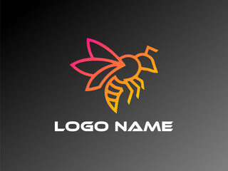 Fototapeta premium Bee Logo Design