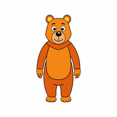 brown bear cartoon