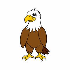 eagle on a white background