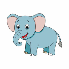 baby elephant cartoon