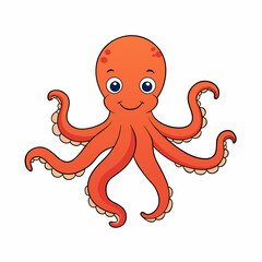 octopus cartoon character © Tusar