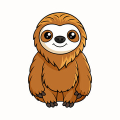 owl, cartoon, bird, animal, vector, illustration, cute, nature, art, character, drawing, funny, monster, icon, brown, wise, design, fun, comic, feather, smile, eyes, beak, wild
