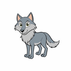 wolf vector illustration