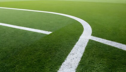 Corner Kick Artificial Turf Soccer Field Detail