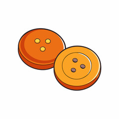 button, sewing, clothing, plastic, circle, fashion, sew, icon, round, object, buttons, cloth, clothes, design, vector, tailor, set, food, illustration, hole, dress, accessory, symbol, textile, group