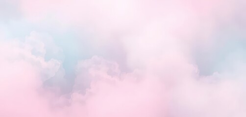 Fototapeta premium Subtle pastel hues softly blend, creating a dreamy, ethereal mist, aurora, design, soothing