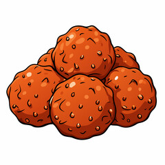 cookies isolated on white background