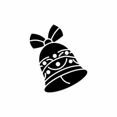 creative details Easter Bell Icon Vector Illustration