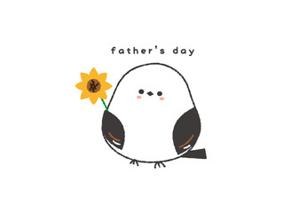 父の日のシンプルなイラスト