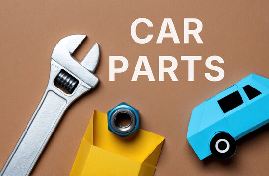 Car Parts text words meaning theme auto service