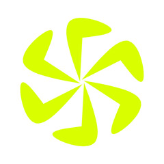 propeller/fan blades logo vector illustration