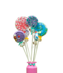 Decorative toys in the garden