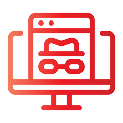 hacking gradient icon