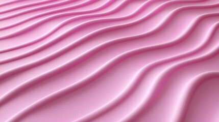 Abstract wavy pink surface