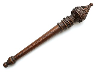Ornate Wooden Scepter