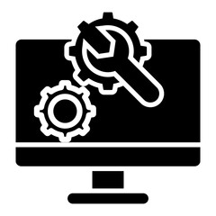 Maintenance Glyph Icon