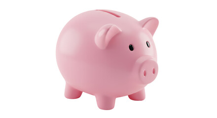 Isolated Piggy Bank