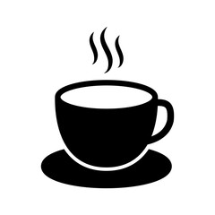 Cup icon. Hot drink icon.