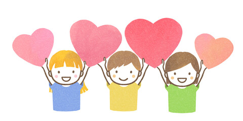 ハートを持つ子供たち