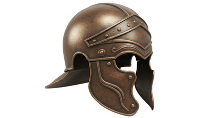 Isolated Roman Helmet