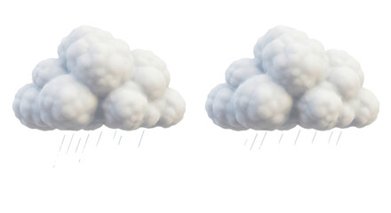 Isolated Cloud Rain