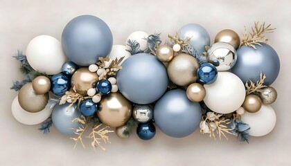 Festive Balloon Garland Decor