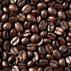 Fototapeta premium Roasted Coffee Beans Background