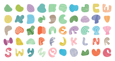 Abstract Random Shape Blob Ornament