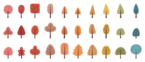 Tree Doodle Scribble Hand Drawn