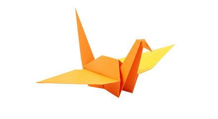 Isolated Origami Crane