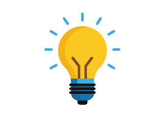 light bulb vector illustration