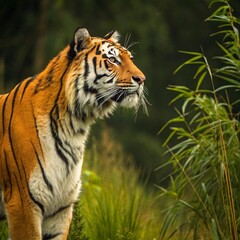 Obraz premium Tiger in the nature - big cats