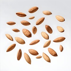 Obraz premium Flying Almonds