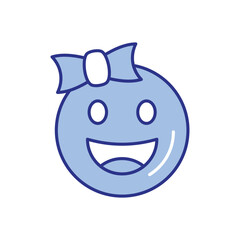Smiley Face Icon vector stock illustration
