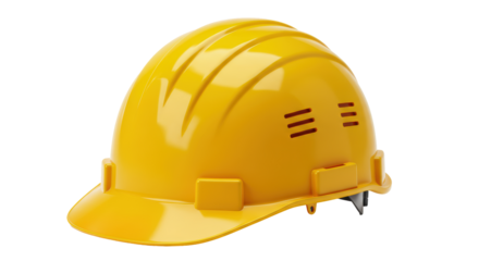 Isolated Yellow Hard Hat