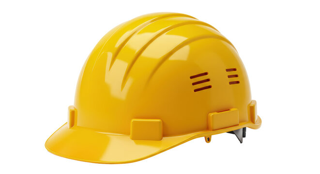 Isolated Yellow Hard Hat