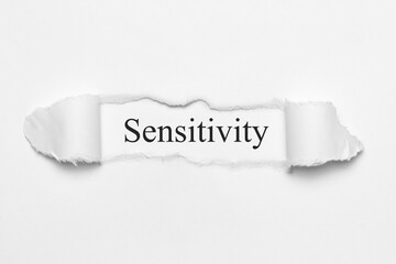 Sensitivity	
