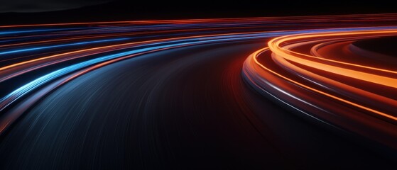 Dynamic Curves of Light Trails