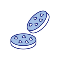 Cookies Icon vector stock illustration