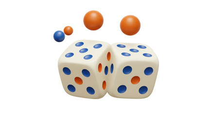 Isolated Dice and Floating Dots