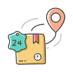 tracking number icon, tracking number vector illustration-simple illustration of tracking number, perfect for tracking number logos and icons