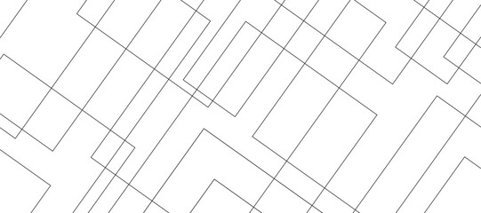Geometric vector pattern, repeating thin linear square diamond shape and rectangle. abstract black colors with lines pattern texture business background.