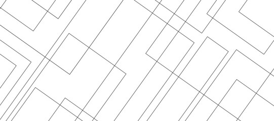 Geometric vector pattern, repeating thin linear square diamond shape and rectangle. abstract black colors with lines pattern texture business background.