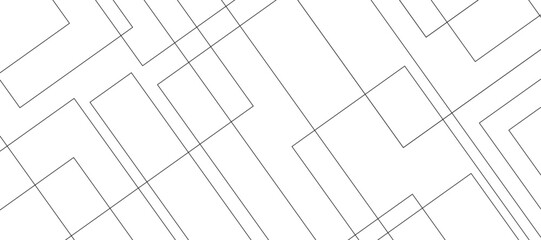 Geometric vector pattern, repeating thin linear square diamond shape and rectangle. abstract black colors with lines pattern texture business background.