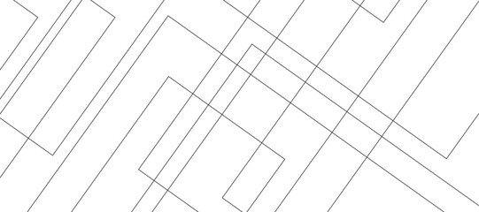 Geometric vector pattern, repeating thin linear square diamond shape and rectangle. abstract black colors with lines pattern texture business background.